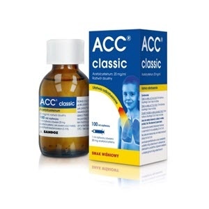 ACC Classic (ACC Mini) 20 mg/ml, roztwór doustny, 1 but. po 100 ml  