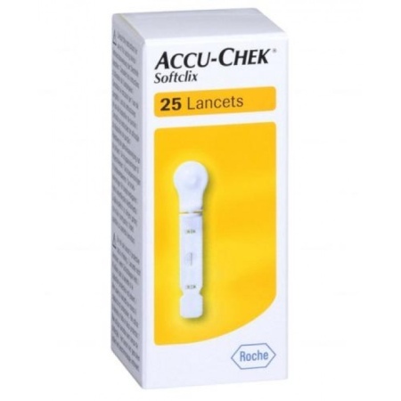 Accu-Chek Softclix, lancety 25, 25 szt.  