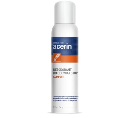 Acerin Komfort dezodorant do obuwia i stóp, 150 ml