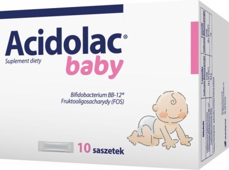 Acidolac Baby, liofilizat, 10 sasz. po 1,5 g