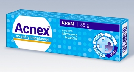 Acnex -Krem do skóry trądzikowej -  35 g