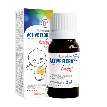 Active Flora Baby + , krople, 5 ml  