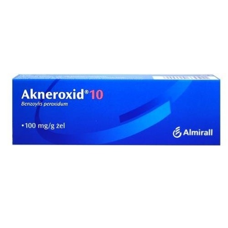 Akneroxid 10 100 mg/g, żel, 50 g  