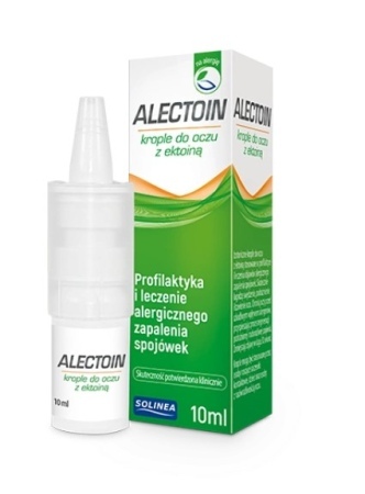 Alectoin Krople nawilżające do oczu z ektoiną, 10 ml  