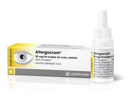 Allergocrom 20 mg/ml, krople do oczu, 10 ml  