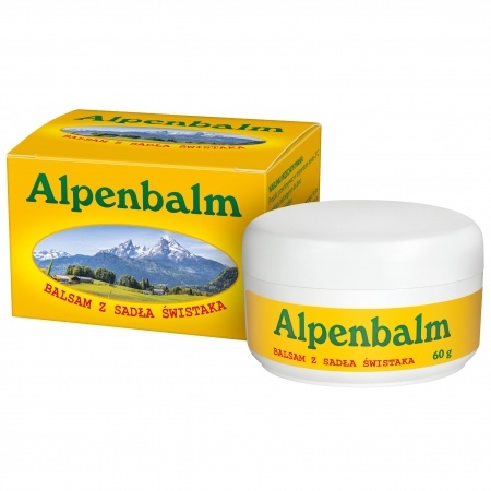 Alpenbalm Balsam z sadła świstaka, maść, 60 g  