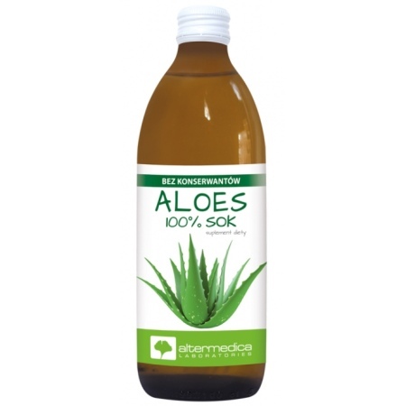 AlterMedica Aloes sok z aloesu, 500 ml  