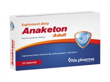Anaketon Adult, tabletki 20 szt.