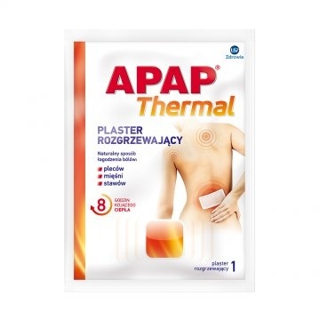 Apap Thermal plaster rozgrzewający, 1 plast.  