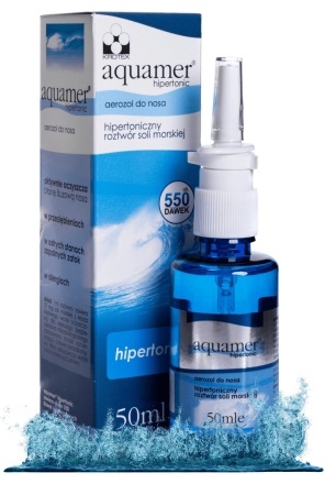 Aquamer Hipertonic Aerozol do nosa, 50 ml  