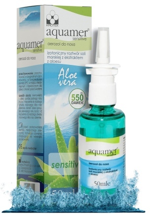 Aquamer Sensitive Aerozol do nosa, 50 ml  