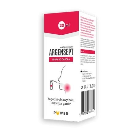 ArgenSept, spray do gardła, 20 ml