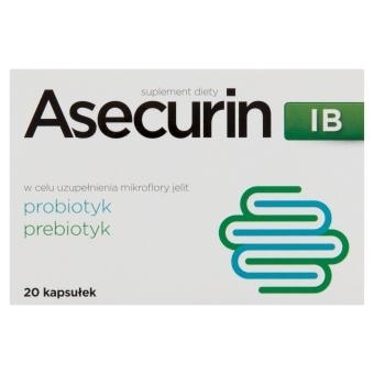 Asecurin IB, kapsułki, 20 kaps.  
