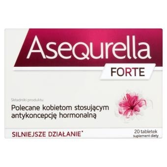 Asequrella Forte, tabletki, 20 tabl.  