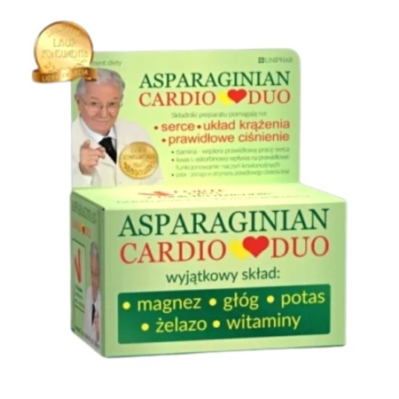 Asparginian CardioDuo, tabletki, 50 tabl.  