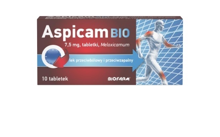 Aspicam Bio 7,5 mg, tabletki, 10 tabl.  