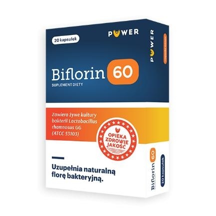 BiFlorin LGG 60 *20 kapsułek