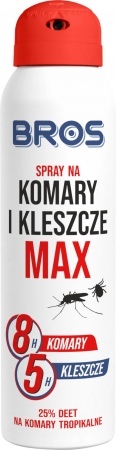 Bros -spray na komary i kleszcze MAX, spray, 90 ml  