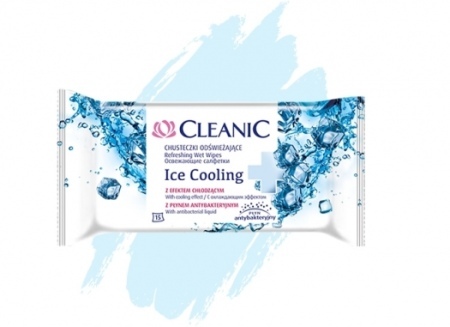 Cleanic Ice Cooling chusteczki odświeżające 15 sztuk, 1 op.  