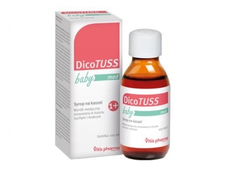 DicoTuss baby med, syrop, 100 ml (but.z dozown.)  