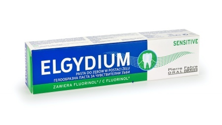 Elgydium Sensitive Pasta do zębów w postaci żelu, 75 ml  