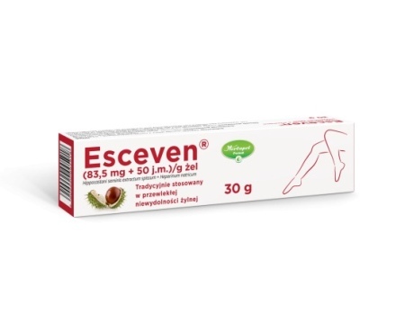 Esceven (83,5 mg + 0,42 mg)/g żel 1 opakowanie 30 g