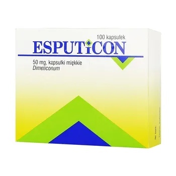 Esputicon 50 mg kapsułki miękkie 100 kaps.