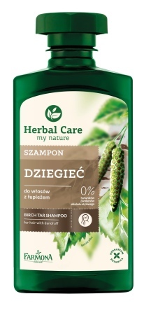 Farmona Herbal Care szampon dziegieć, 330 ml  