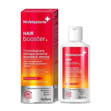 Farmona Nivelazione Hair Booster Trychologiczny Szampon przeciw wypadaniu włosów, 100 ml  