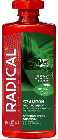 Farmona Radical Szampon wzmacniający do włosów osłabionych i wypadających, 400 ml