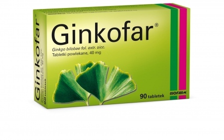 Ginkofar tabletki powlekane, 40 mg * 90 szt.