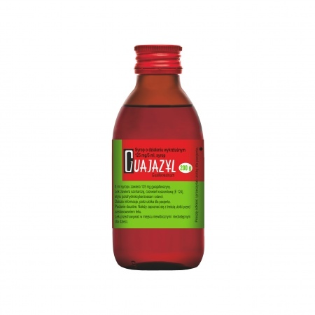 Guajazyl 125 mg/5 ml syrop 1 butelka 200 g