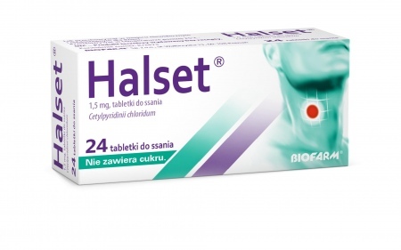 Halset 1,5 mg, tabletki do ssania, 24 tabl. (4 blist. po 6 tabl.)  