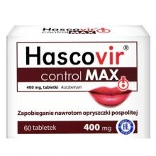 Hascovir control MAX 400 mg tabletki 60 sztuk