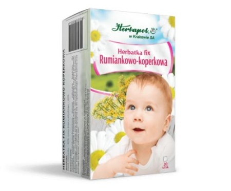 Herbatka fix Rumiankowo-Koperkowa, saszetki, 2g * 20 szt.