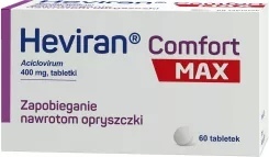 Heviran Comfort Max 400 mg, tabletki, 60 tabl.  
