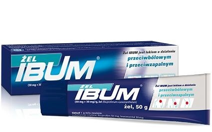 Ibum Sport (50 mg + 30 mg)/g żel 1 tuba 50 g