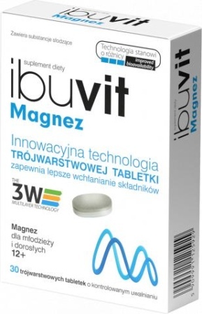IBUVIT Magnez * 30 tabletek