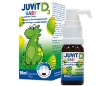 Juvit Baby D3 (z pompką), krople doustne, 10 ml