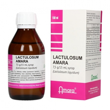 Lactulosum Amara  7,5 g/15 ml  syrop 1 butelka 150 ml