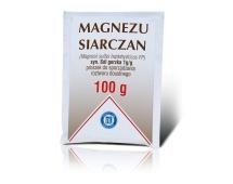 Magnezu siarczan, proszek do sporządzania roztworu, 100 g  