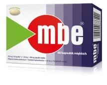 MBE 150 mg + 7,29 mg + 200 mg kapsułki miękkie 60 sztuk