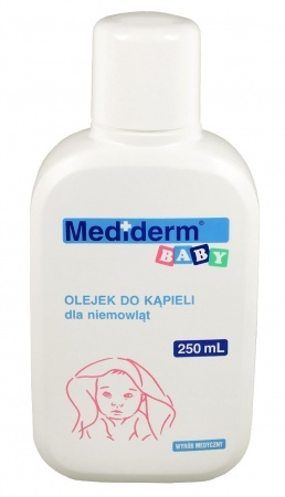 Mediderm Baby olejek do kąpieli dla niemowląt, 250 ml  