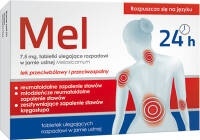 Mel 7,5 mg tabletki ulegające rozpadowi w jamie ustnej 10 sztuk