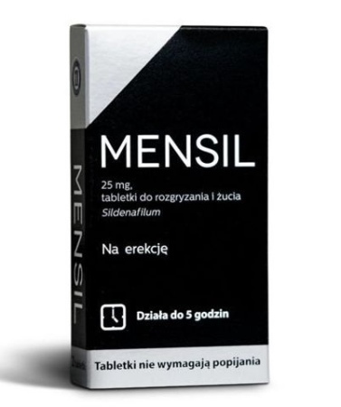 Mensil 25 mg, tabletki do rozgryzania i żucia, 2 tabl.  