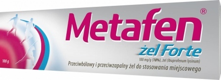 Metafen żel Forte 100 mg/g (10%) żel 1 op. 100 g