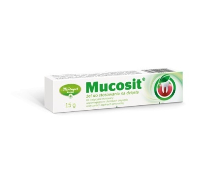 Mucosit - żel do stosowania na dziąsła 1 tuba 15 g