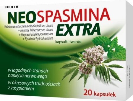 Neospasmina Extra - kapsułka, twarda 20 kaps.