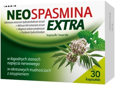 Neospasmina Extra - kapsułka, twarda 30 kaps.