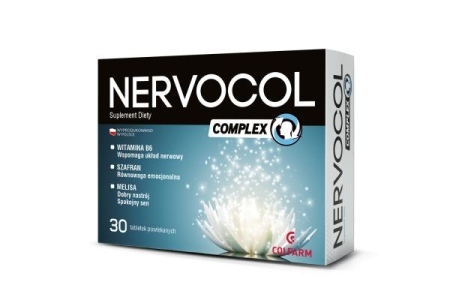 NERVOCOL COMPLEX tabletki powlekane 30 sztuk